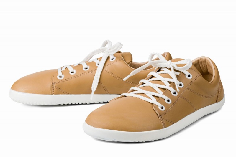 Ahinsa Vida Barfota Sneakers Herr Beige | PRL6712IX