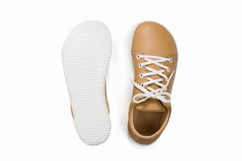 Ahinsa Vida Barfota Sneakers Herr Beige | PRL6712IX